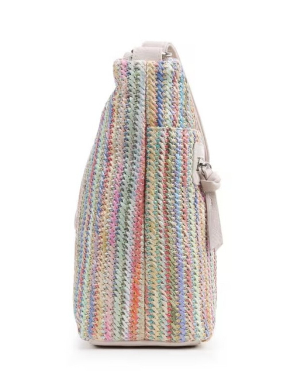 Bueno Of California Straw Top Zip Shoulderbag and Crossbody - Picture 2 of 7